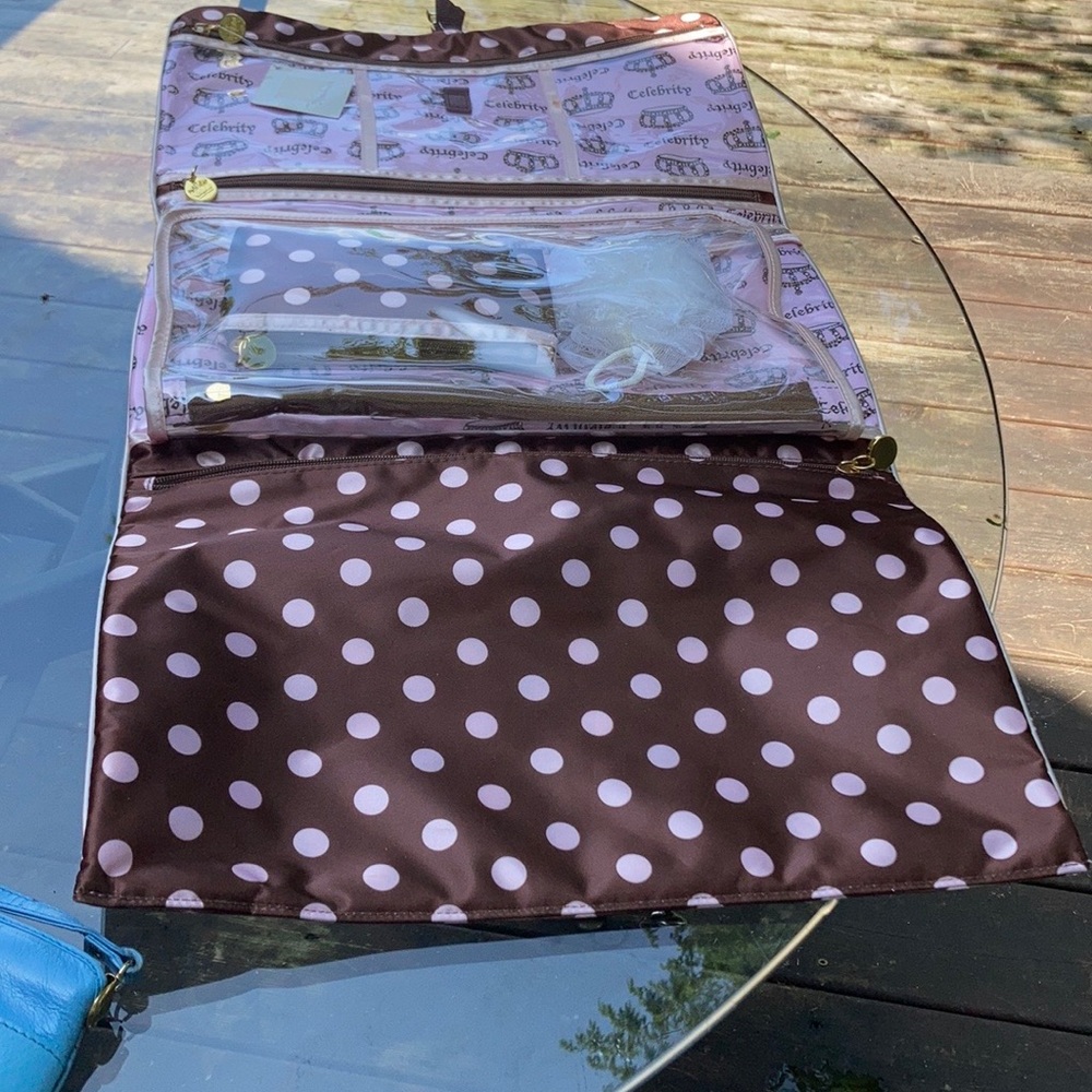 Celebrity large travel make up and supplies bag